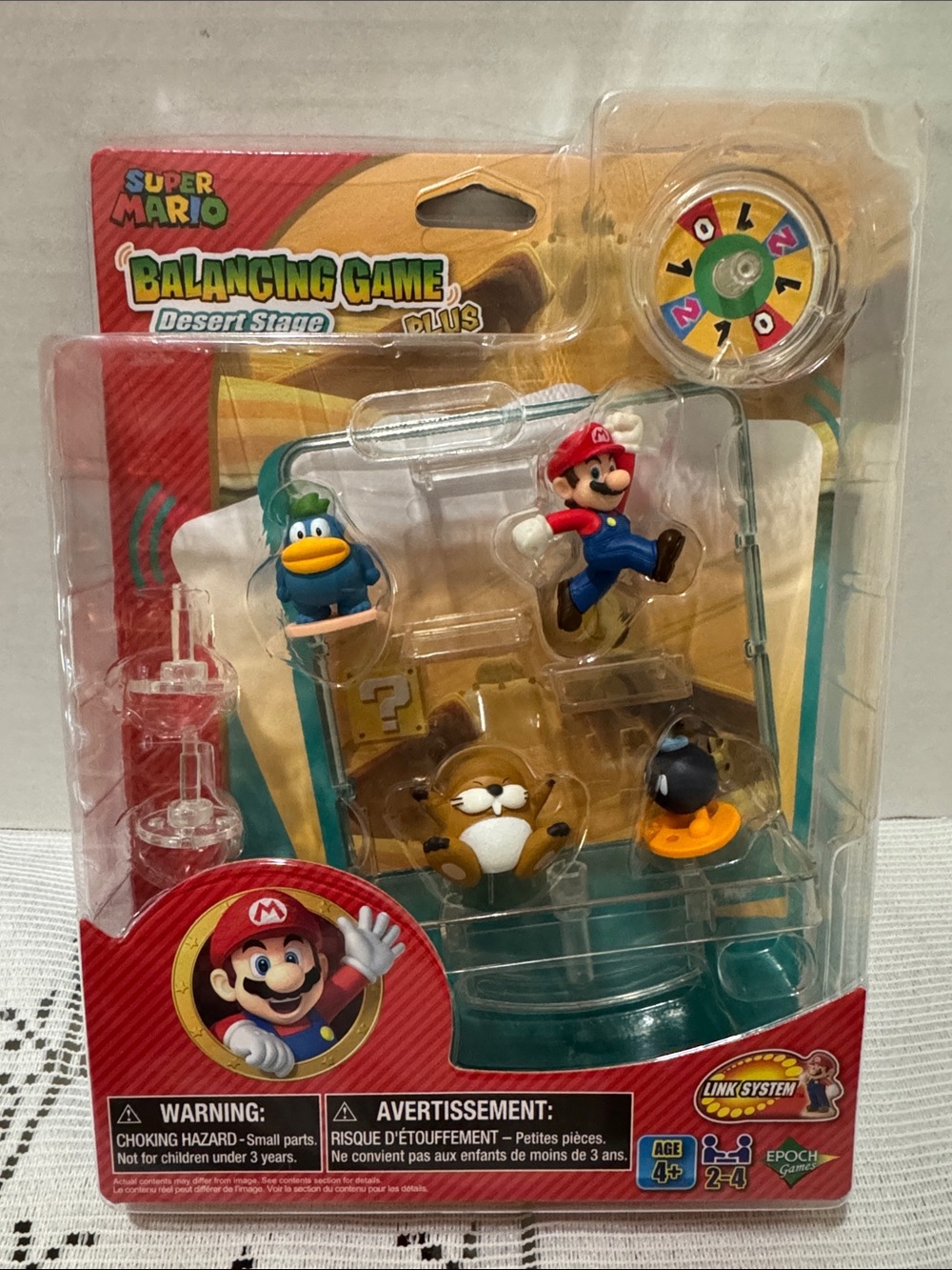 Nintendo Super Mario Balancing Game Plus Desert Stage Epoch Link System